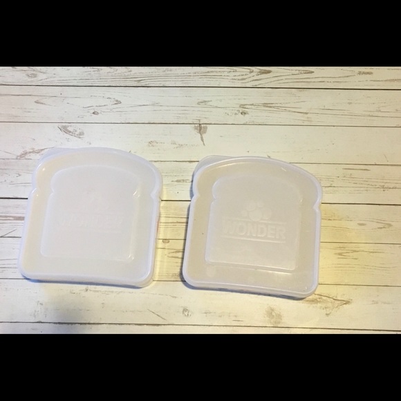 Vintage “WonderBread” plastic sandwich container - Picture 1 of 3